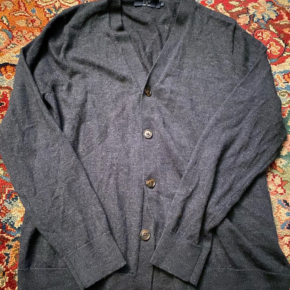 J Crew Merino Wool cardigan